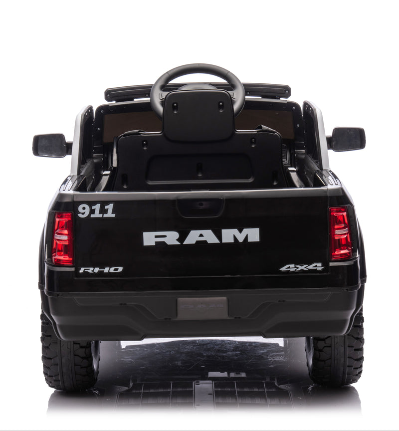 licensed official dodge ram kids ride on police car 