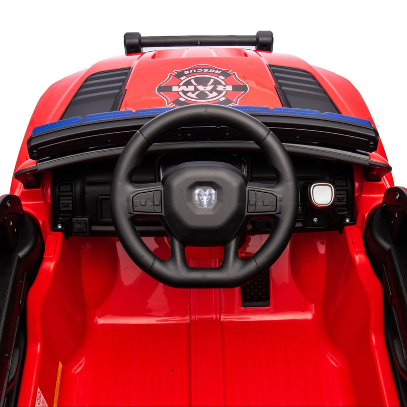 a fire truck for kids to ride with parent remote control 
