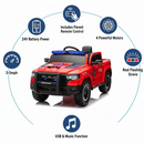 24v kids ride on fire truck 