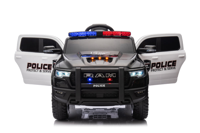 24 volt ride on police jeep dodge ram 