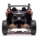 rs brown colour kids ride on electric can am buggy 4x4 24v 