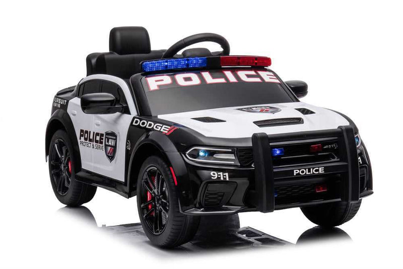 police car for kids with led lights 