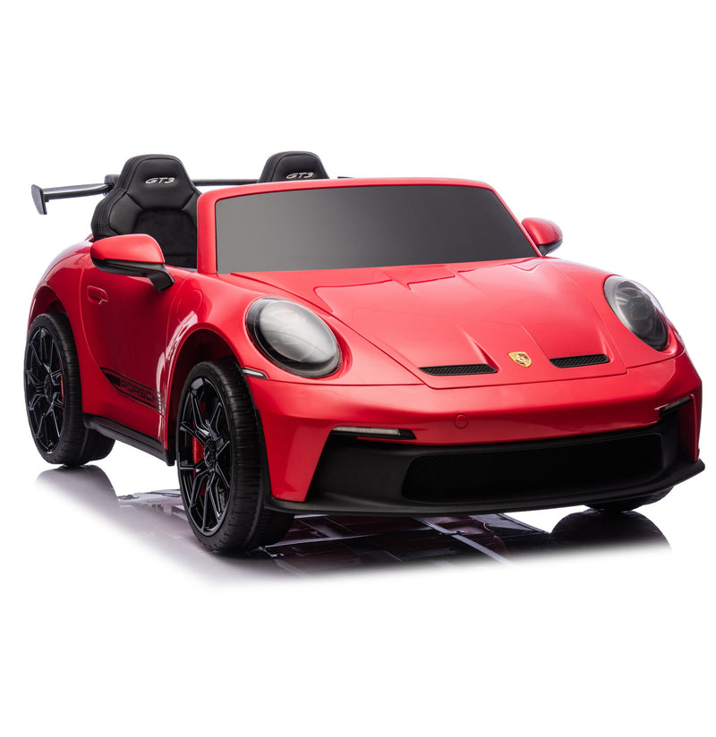 a stunning kids 911 gt3 electric ride on car 