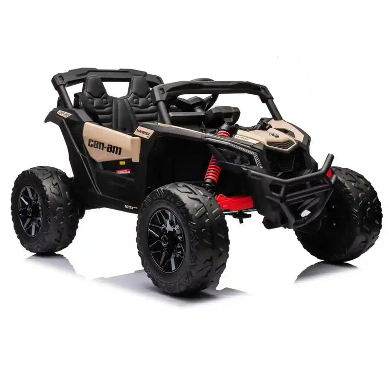 Model of a Can-Am vehicle on a white background