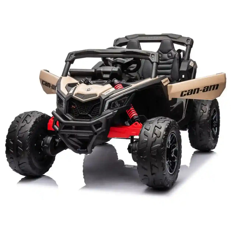 Model of a Can-Am vehicle on a white background