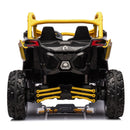 a large ride on kids can am buggy 24v power with parent remote control unction