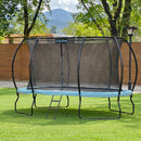 a 8ft x 15ft oval trampoline 