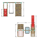 cheap climbing frames for the garden