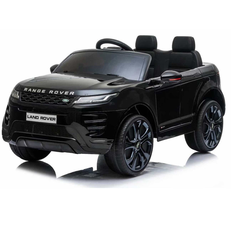 12V 4WD Range Rover Evoque 2022 Kids Electric Ride On Car - Black - Titan Toys 