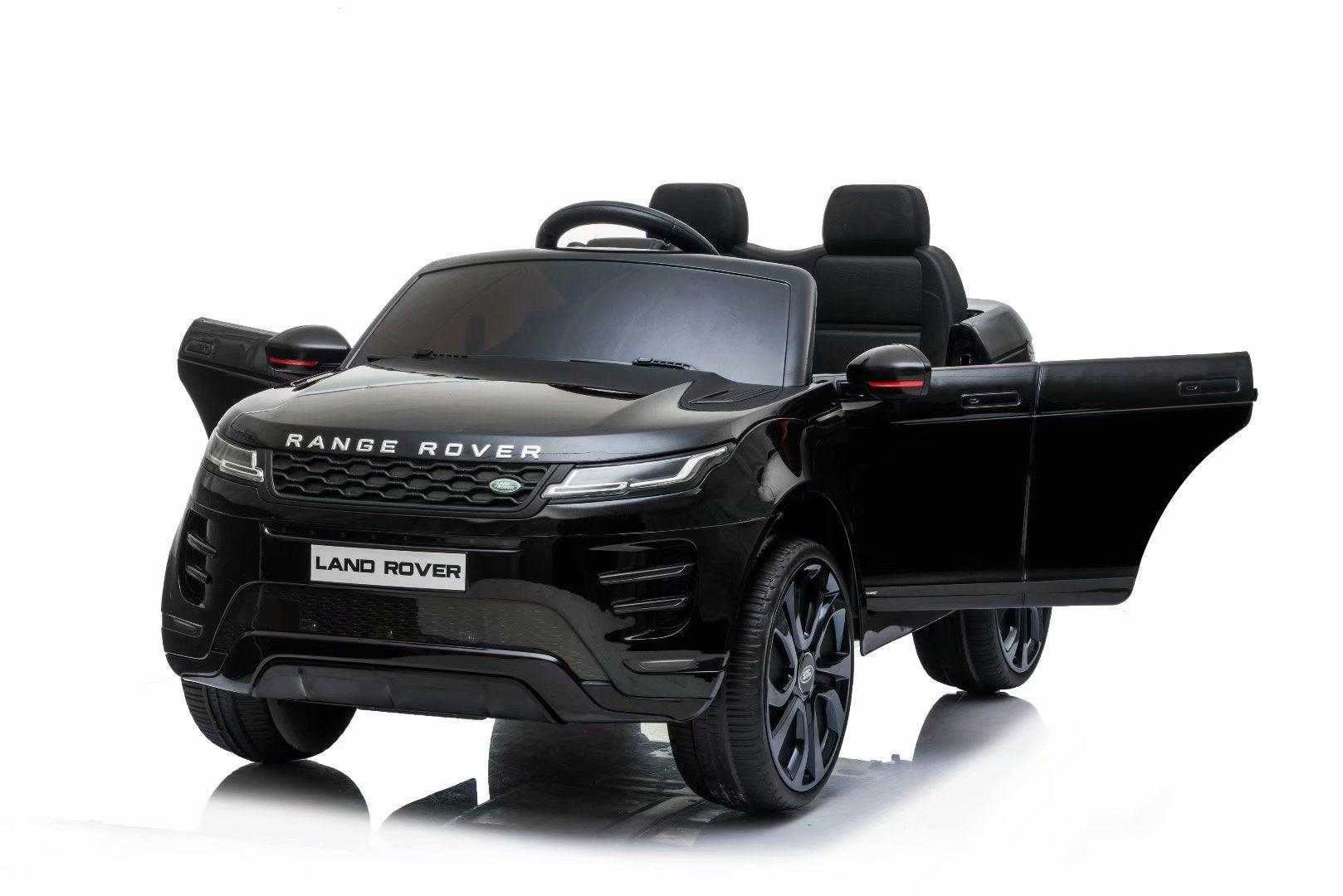 12V 4WD Range Rover Evoque 2022 Kids Electric Ride On Car Black