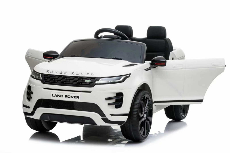 12V 4WD Range Rover Evoque 2022 Kids Electric Ride On Car -White - Titan Toys 