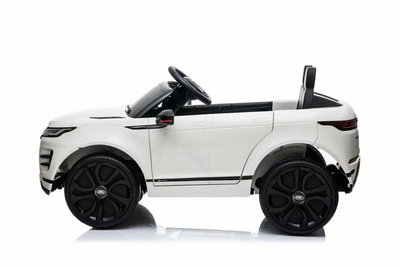 12V 4WD Range Rover Evoque 2022 Kids Electric Ride On Car -White - Titan Toys 