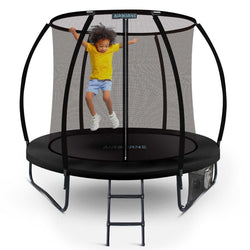 Airborne 8ft Trampoline With Ladder & Shoe Holder - Titan Toys 