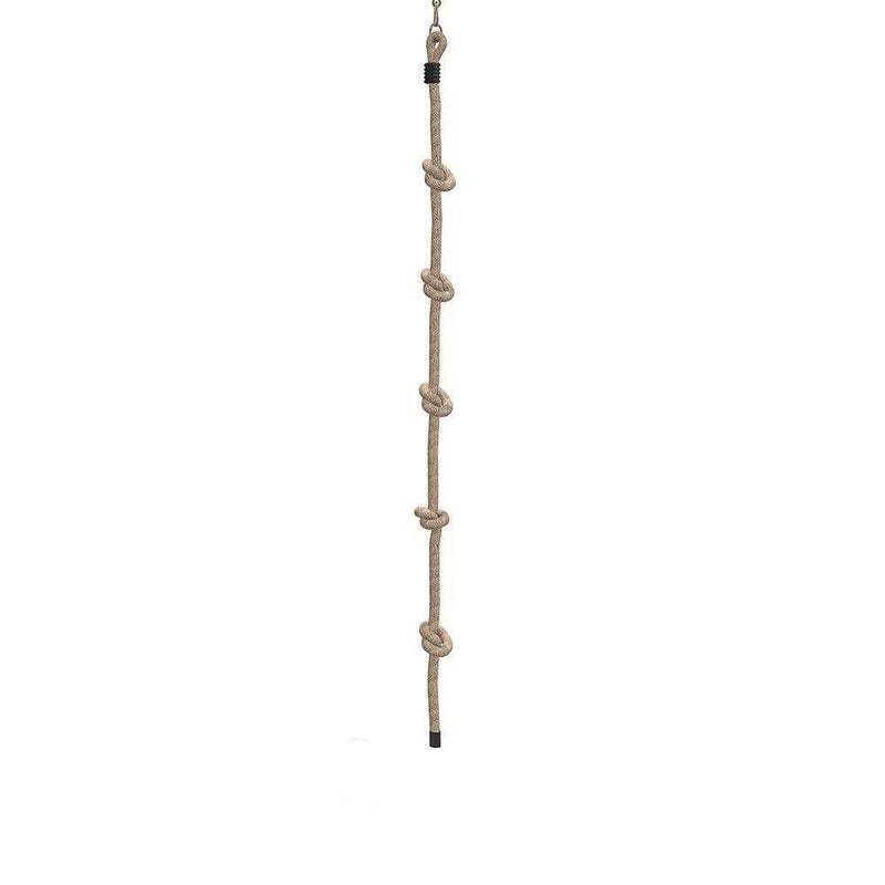 knotted climbing rope for us on our kids wooden swing sets and climbing frames 