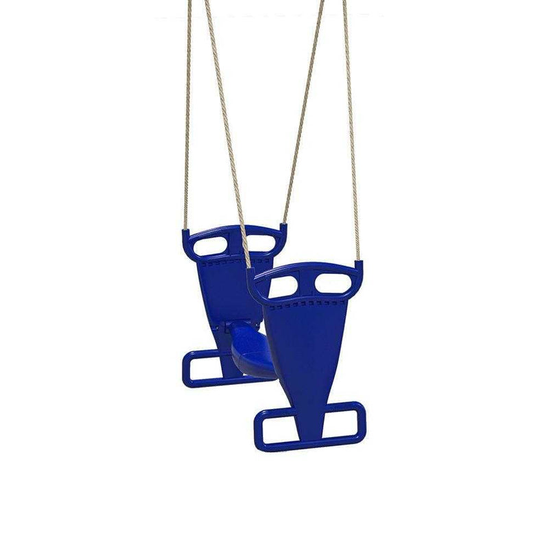 2 seater glider swing for a wooden garden swing set. 