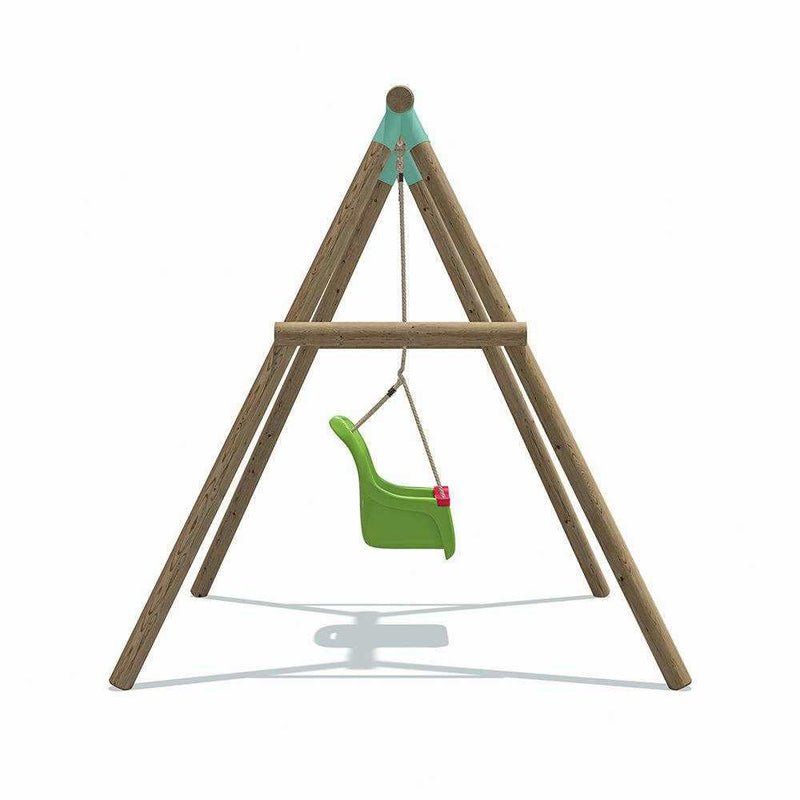 wooden swings for baby and toddler