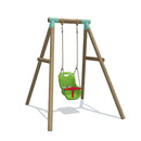 wooden baby swing set for the garden . near me in glagow 
