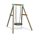 wooden swing outdoor 