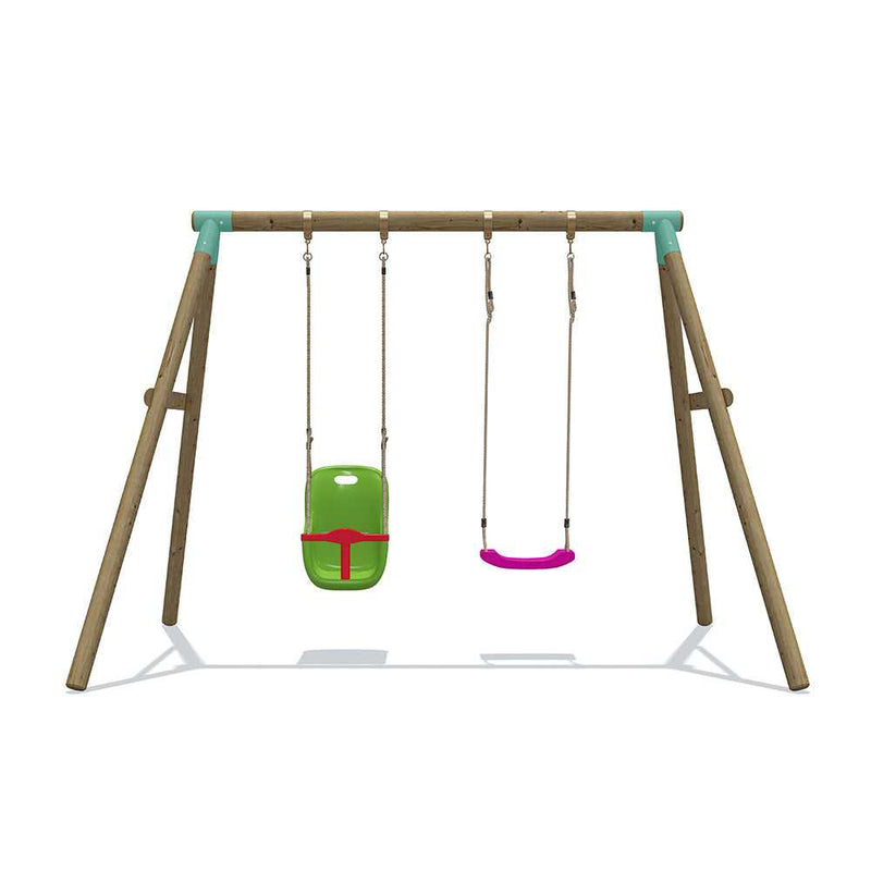 swing sets with baby seat 