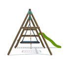 swing sets in glasgow with 6 foot slide and climbing rope 