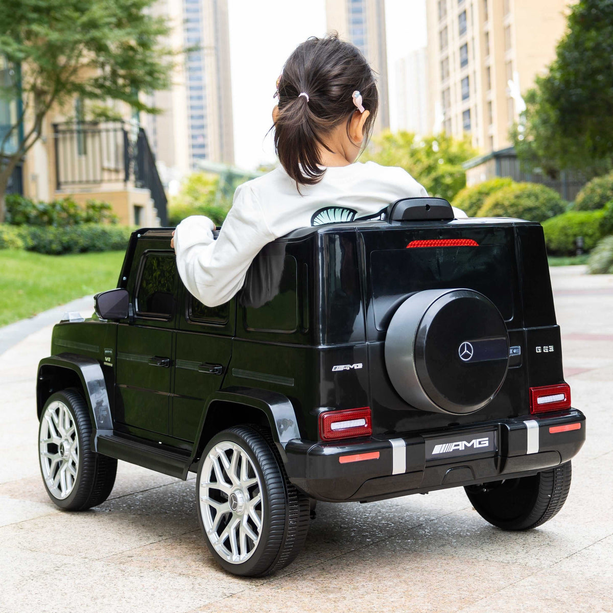 Buy Licensed 12v Mercedes G63 G Wagon Kids Ride On Jeep