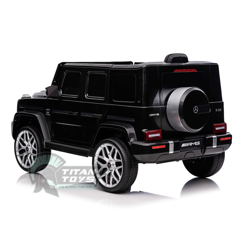 Licensed 12v Mercedes G63 G Wagon Kids Ride On Jeep - Titan Toys 