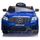 Licensed 12v Mercedes GLC 63s AMG 4WD Kids Ride On Jeep - Blue - Titan Toys 