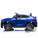 Licensed 12v Mercedes GLC 63s AMG 4WD Kids Ride On Jeep - Blue - Titan Toys 