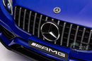 Licensed 12v Mercedes GLC 63s AMG 4WD Kids Ride On Jeep - Blue - Titan Toys 