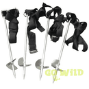 Trampoline Ground Anchors With Security Straps - Titan Toys 